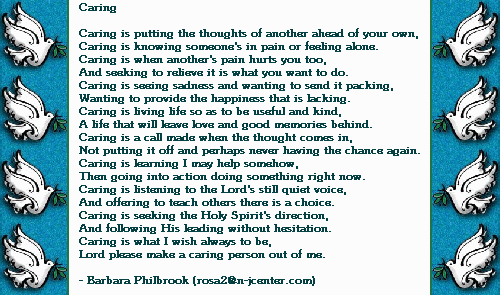 Caring Poem