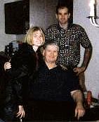 Michelle and Andy with Bob.